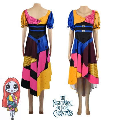 The Nightmare Before Christmas Sally Cosplay Costume