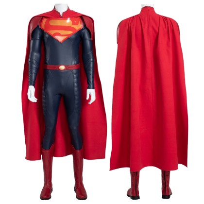 New Super Hero Clark Outfit Cosplay Costume