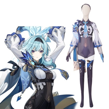 Genshin Impact Eula Cosplay Costume