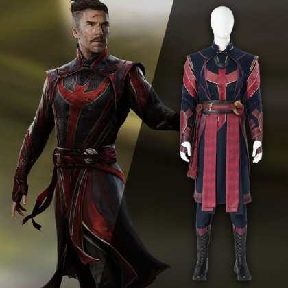 Doctor Strange in the Multiverse of Madness Dark Stephen Strange Cosplay Costume