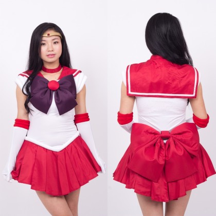 Sailor Moon Hino Rei Sailor Mars Cosplay Costume
