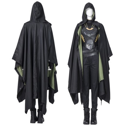 Sylvie Lushton  Female Loki Cosplay Costume Updated Version