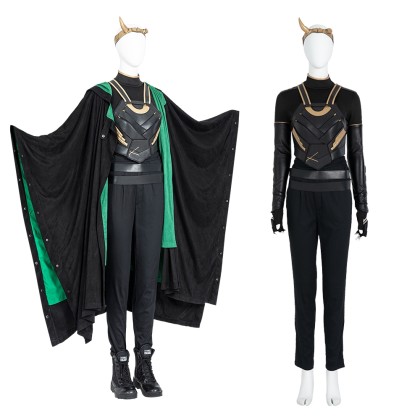 Female Loki Sylvie Lushton Cosplay Costume