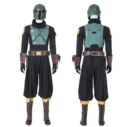 Star Wars Mandalorian Boba Fett Cosplay Costume Top Level