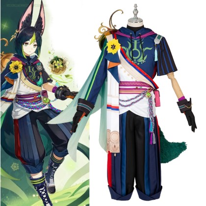 Genshin Impact Tighnari Cosplay Costume