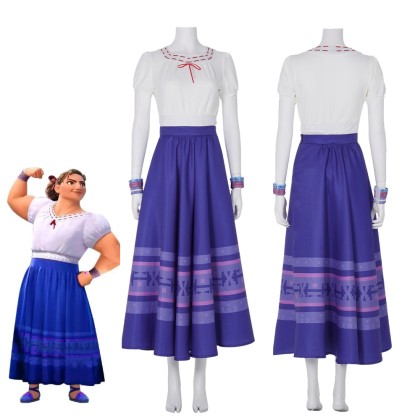 Encanto Luisa Cosplay Costume