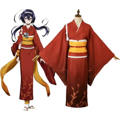 Bungo Stray Dogs Izumi Kyouka Kimono Cosplay Costume