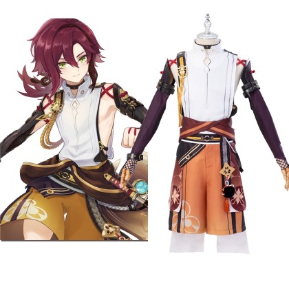 Genshin Impact Shikanoin Heizou Cosplay Costume