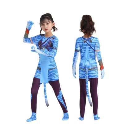 Avatar Na'vi Warriors Cosplay Female Combat Edition For Halloween Adult & Kids