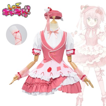 Shugo Chara Amu Hinamori Sanrio Collaboration Cosplay Costume