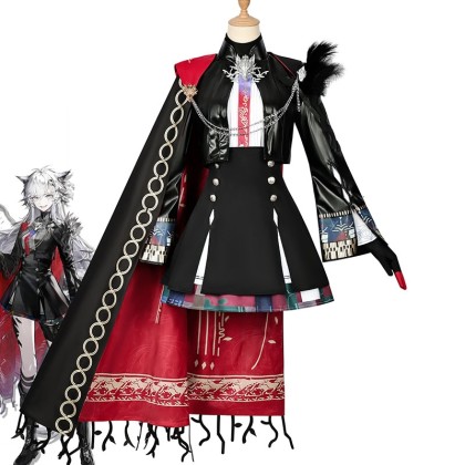 Arknights Lappland the Decadenza Cosplay Costume