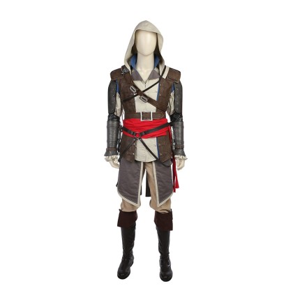 Assassin's Creed IV: Black Flag Matt Ryan Cosplay Costumes Deluxe Version