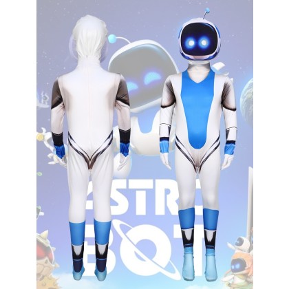 Astro Bot Robot Onesie Halloween Parent-child Cosplay Costume