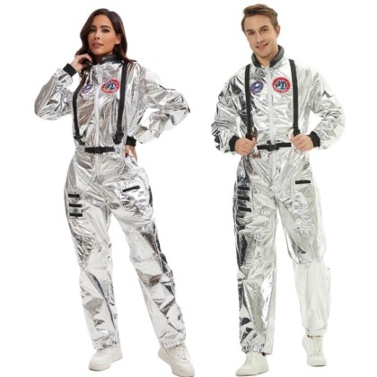 Astronaut Onesie Halloween Cosplay Costume For Women & Men