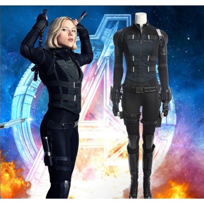 Avengers 3 Infinity War Black Widow Cosplay Costume Natasha Romanoff Costume