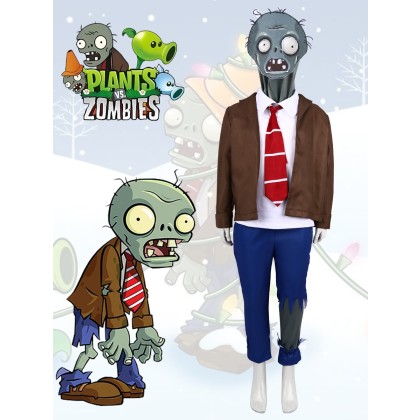 Plants vs. Zombies Cosplay Set For Adults & Kids Halloween Costumes