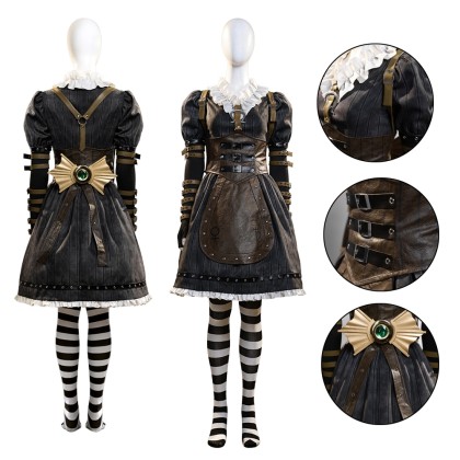 Alice Madness Returns Black Alice Cosplay Costume