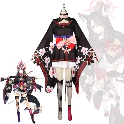 Blue Archive Wakamo Cosplay Costume