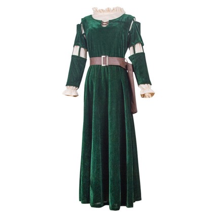 Merida Velvet Dress