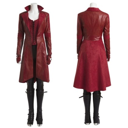 Captain America: Civil War Scarlet Witch Cosplay Costumes Upgraded Version