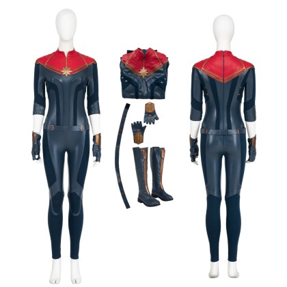 Captain Marvel 2 Carol Danvers Cosplay Costumes Quantum Suit