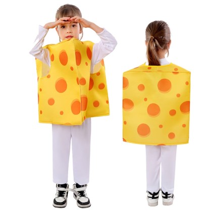 Children's Halloween Food Costume Cheese Cosplay Costume