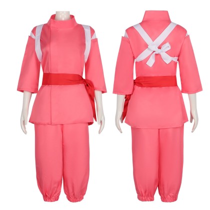 Spirited Away Chihiro Ogino Cosplay Halloween Costume