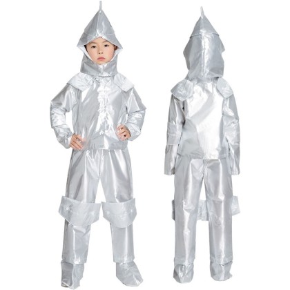 The Wizard of Oz Children's Tin Man Halloween Cosplay Costume