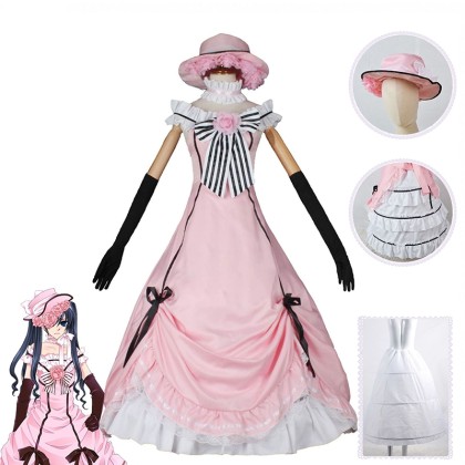 Black Butler Ciel Phantomhive Robin Cosplay Dress