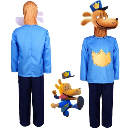  Halloween Costume Dog Man For Kids Cosplay Costume
