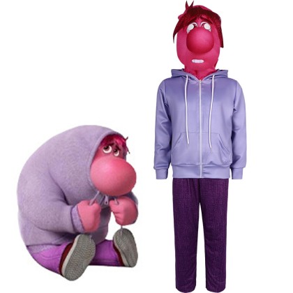 Inside Out 2 Embarrassment Cosplay Costume Halloween Parent-Child Costume