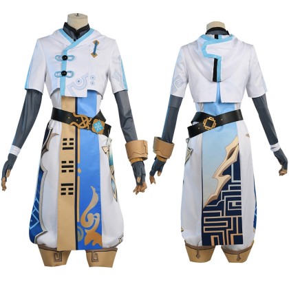 Genshin Impact Chongyun Cosplay Costume