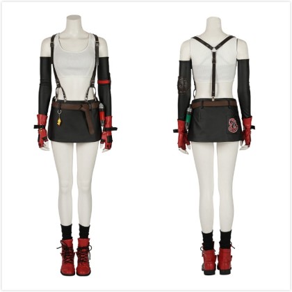 Final Fantasy 7 Tiffa cosplay costume