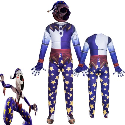 FNAF: Security Breach Moondrop Cosplay Jumpsuit For Halloween