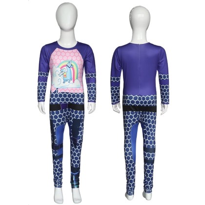 Fortnite Unicorm Jumpsuit For Kids Halloween Costumes