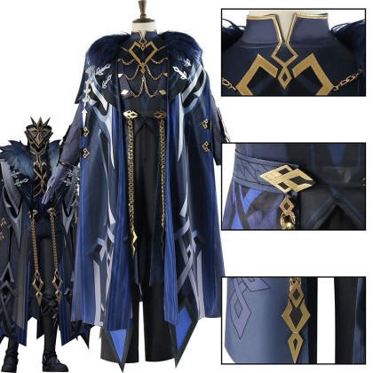 Genshin Impact The Captain Capitano Cosplay Costume 