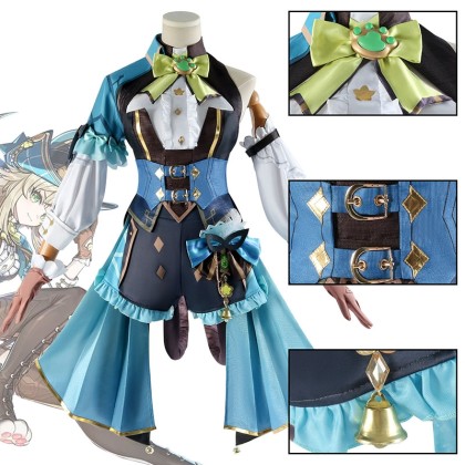 Genshin Impact  Kirara  New Skin Cosplay Costume 