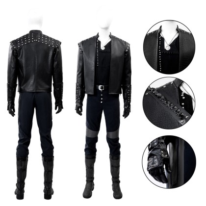 Witcher 5 Geralt of Rivia Cosplay Costume