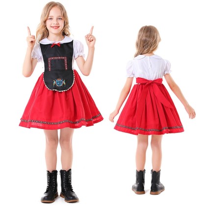 Germany Munich Traditional National Dress Children's Halloween Beer Costume