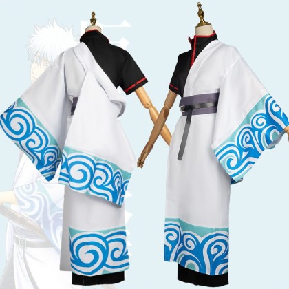 Gintama Sakata Ginpa Cosplay Costume