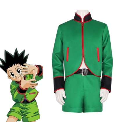 Hunter × Hunter Gon. Freecss Cosplay Costume Halloween Adult Costume