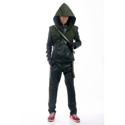 Green Arrow Season 3 Oliver Queen Cosplay Costumes