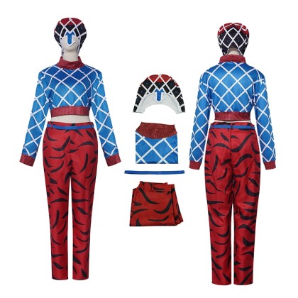 JoJo's Bizarre Adventure Golden Wind Guido Mista Cosplay Costume