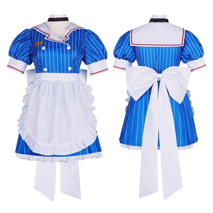 Hatsune Miku Hypnotist Anime Game Set Halloween Cosplay Maid Costume