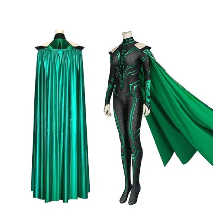 Thor Ragnarok Hela 3D Printed Jumpsuit Halloween Adult & Kids Cosplay Costume