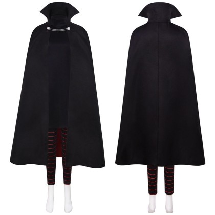 Mavis Dress Set With Cape