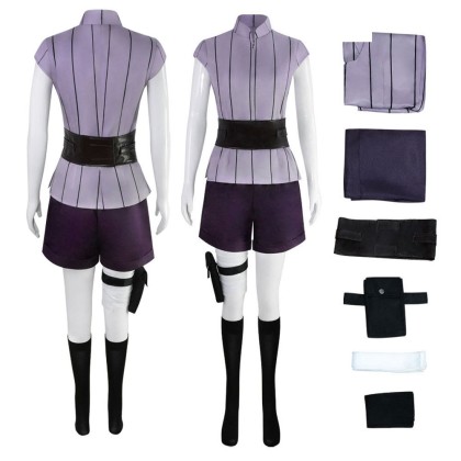 NARUTO Hyūga Hinata Cosplay Suit Halloween Adult Costume