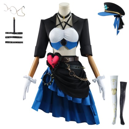 Identity V Eggy Party Linkage Detective Eileen Cosplay Costume