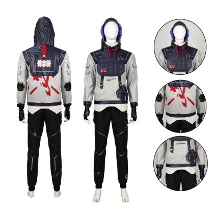  Valorant Duelist Agent Iso Cosplay Costumes