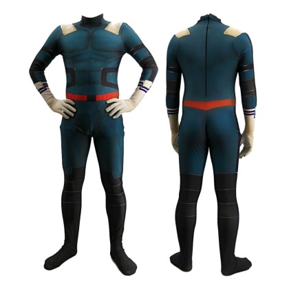 Izuku Midoriya My Hero Academia Cosplay Jumpsuit Halloween Parent-Child Costume